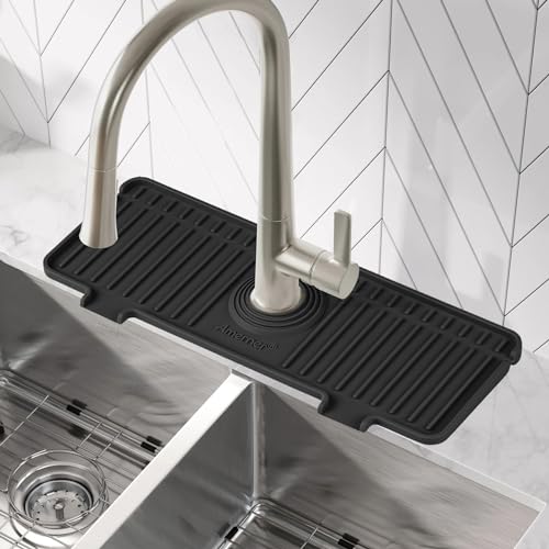 Amerner Kitchen Sink Splash Guard, 10° Large...