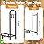 GREENER 4FT Firewood Rack Outdoor Heavy Duty Wood Rack for Firewood Indoor Log Holder for Fireplace, Fire Wood Holder Metal Lumber Storage Carrier Firewood Log Rack Stand Stacker for Patio Porch Black