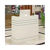 [Contatore salvaspazio] Tavolo da banco per reception, contenitore a doppio strato, più spazio di archiviazione, scatole per scarpe, borse della spesa, scatole di stoccaggio, puoi mettere tutto ciò che vuoi, design ad angolo arrotondato, protegge la tua sicurezza, riduce gli urti e previene lesioni.