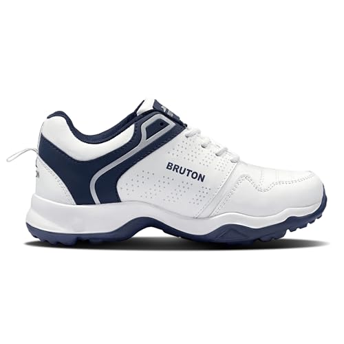 Image of BRUTON Men's Sports Running Shoes | Lightweight Lace-Up Walking Shoes | Cushioned EVA Sole Sneakers for Gym, Running, Jogging, Training