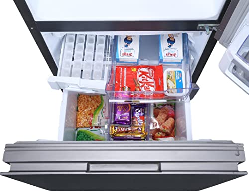 Godrej 430 L 3 Star Inverter Frost-Free Double Door Refrigerator (RB NXWAURA 445B 25 RI RB WN, Ruby amazinggiftidea-com