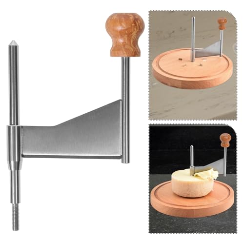 Rallador manual de queso con cutter de acero inoxidable y mango miniatura 4