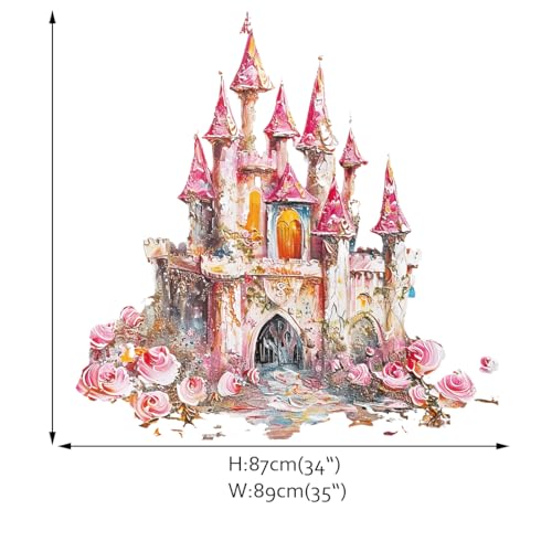 Vinilo Decorativo Castillo Princesa Runtoo 2 Piezas miniatura 5