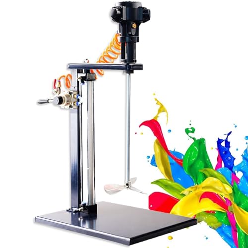 Máquina automática de agitación de pintura, mezclador de aire neumático para líquidos viscosos, agitador de 5 galones/20 L para mezcla de tinta y productos químicos, dispersor de impulsor