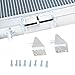 KUUHLERSAT Performance Aluminum Radiator Compatible with 2006-2012 2009 GMC Canyon Hummer H3 H3T Chevy Colorado 3.5L 3.7L 5.3L, 3 Row Core Cooling Radiators