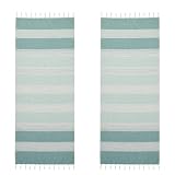 BOSKIMO Toalla de Playa Grande XXL Pack de 2 - Toalla Pareo Gigante 180x200 cm para 2 Personas, Picnic y Viaje