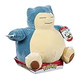 Pokemon Kuscheltier Relaxo Snorlax 30 cm – Pokemon Plüschtier – Neue 2021 – Pokemon Plush - Offiziell Lizenziertes Pokemon Spielzeug