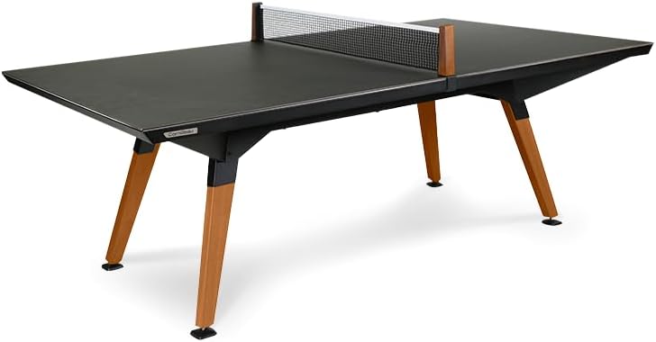 CORNILLEAU - Origin Outdoor Table Medium - Design Ping-Pong Table - Made in France - Convertible - Black