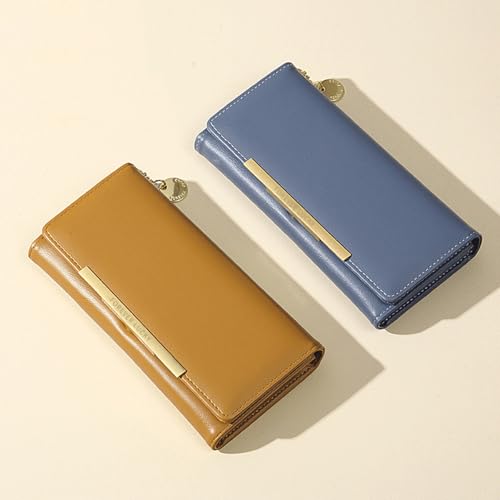 Wallet Women Large Capacity Clutch Purse For Ladies Card Holder Zipper Coin Travel Pocket 2-fold Hasp Clutch For Women(Pink)4