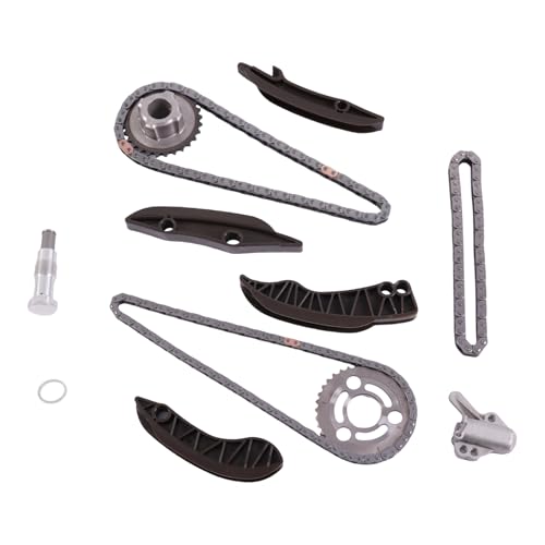 ZDKK Engine Timing Chain Kit B37 N47 N57 Fits for BMW 3 Series 4 Series 5 Series 7 Series X3 X4 X5 X6 B37 N47 N57 Engine Replace OE 11317797898 13528573158 11317797899 13528573159 11318509927
