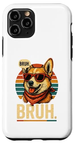 Dog Lovers Corgis Bruh �X�}�z�P�[�X iPhone 11 Pro �p