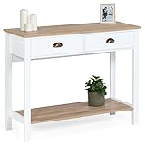 Stable, robuste, elle est équipée de 2 plateaux et de 2 tiroirs. Idéal pour ranger vos affaires !