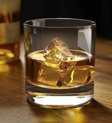 Old Fashioned Whiskey Glasses 10 OZ Rocks Glasses Set of 6, Barware for Bourbon, Scotch, Rum Glasses, Whisky Cocktail Drinks for Men Women