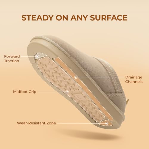 Women's Genuine Suede Slip On Slipper - image 9