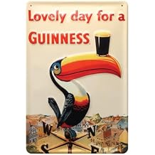 Guinness Toucan Weathervane Metal Sign
