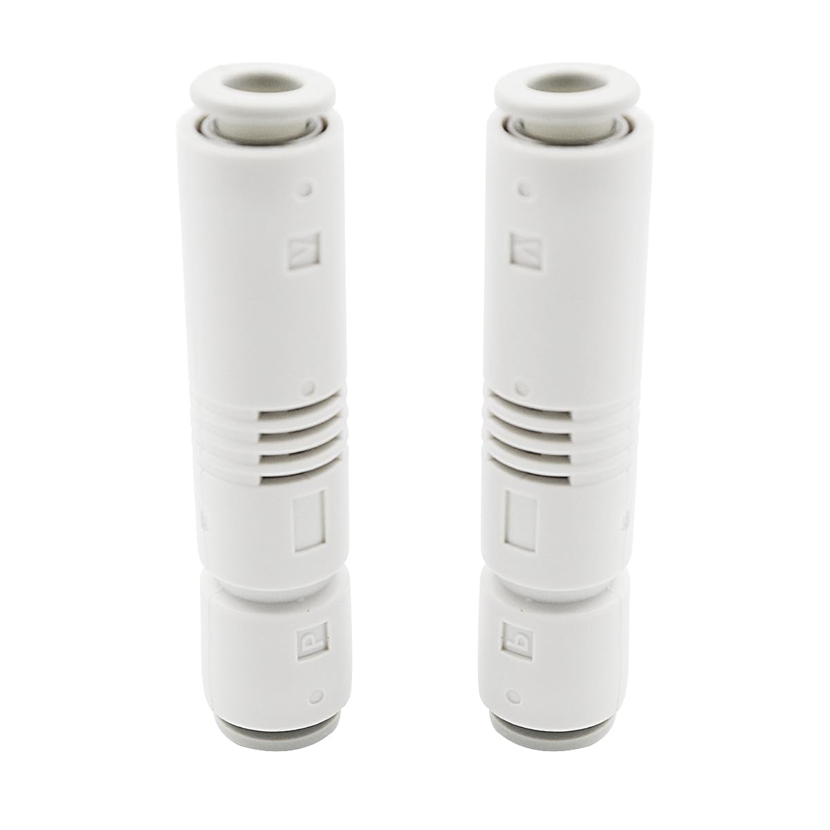 2 Piezas Eyector Neumático ZU05S - Generador De Vacío, Tipo Push-in, Para Tubería De 6 Mm, 0.5 Mm Boquilla