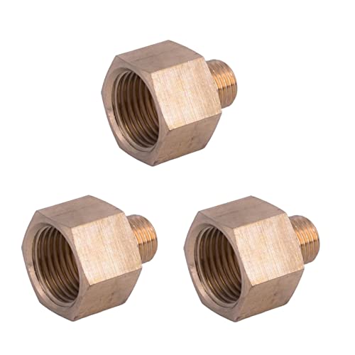 Conector de instalación de tubería de latón NPT reductor hexagonal No8 agua y gas 2