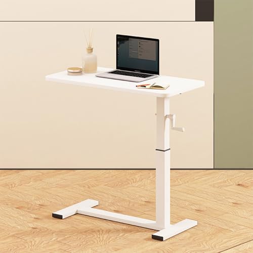 Table de lit pliable à hauteur réglable 64-93cm avec roues - 7
