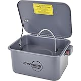 Speedway Motors Portable 5 Gallon Automotive Parts Washer with Pump – Water Based Solvent Compatible, Features 5ft Power Cord, Clean Bearings, Carburetors & Small Parts Anywhere