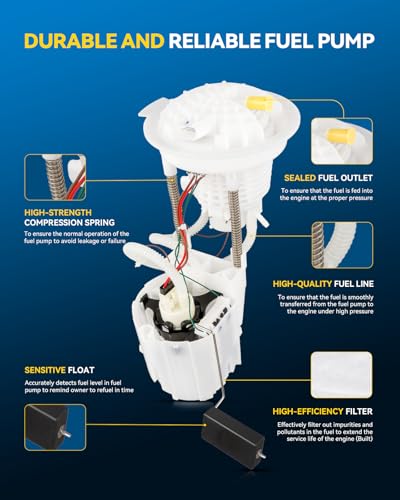 Image of PHILTOP Electric Fuel Pump Assembly FG1082 Fit for Dodge Durango