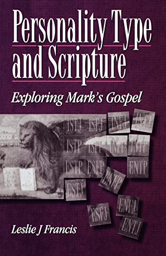 Personality Type and Scripture: Exploring Mark's Gospel view 2