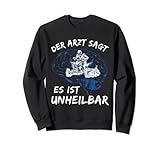 Cooles ATV Biker Offroad Unheilbar Quad Verrückt Sweatshirt