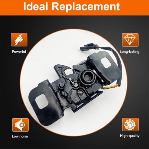 Image of Hood Latch Lock Actuator Compatible with 2019 2020 2021 Silverado 1500 / Sierra 1500