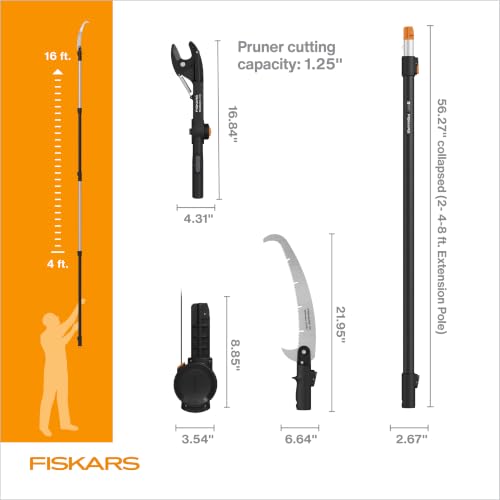 Fiskars XtendControl 16' Tree Pruner Kit