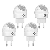 【Energiesparend】 LED Leistung mit geringem Energieverbrauch beträgt 0,5W, ohne Strom zu verschwenden, keine Glühbirne oder Batterie erforderlich, Cool-Touch-Design, bis zu 30 000 Stunden Lebensdauer