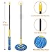 Self-Wringing Twist Mops for Floor Cleaning, Microfiber Floor mop with 57 