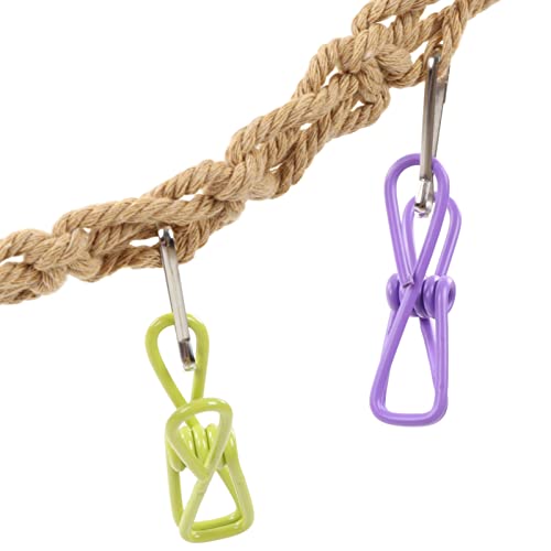 Decoração de armazenamento de brinquedos de parede, gancho de aço inoxidável com grande capacidade d