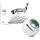 agape MP5S MP5 VS3 White and Black DuraPlus Urethane Golf Balls, 5-Piece and 3-Piece Dual Core