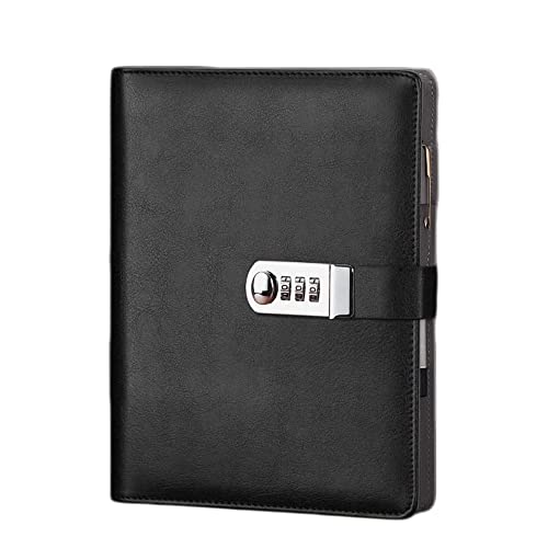 Amazon.co.jp: システム手帳 A5 鍵付きノート 6穴 リング