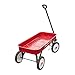 Synergistic Industrial Childrens Classic Pull Along Steel Wagon (SN-1817)