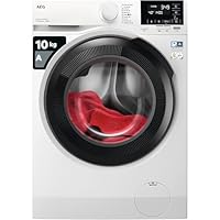 AEG 6000 Series Washing Machine 10kg LFR61144B, 1400rpm, Reduce Time, Water and Energy by 30% with ProSense Technology, Hygiene Program, Customised Laundry Cycles with MixLoad, Energy Class A