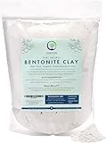 Essential Living: Bentonite Clay Powder - All-Natural DIY Skin Care Facial Mask for Deep Cleansing, Acne and Chapped Skin - 2 lbs. - Suitable for All Skin Types - No Additives - Cosmetic Grade
