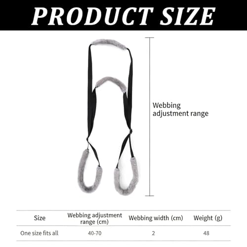 Breathable Dog Lifting Harness with Adjustable Rear Support, Dog Sling for Back Legs Assists Disabled Elderly Dogs, While The Dog Support Harness for Back Legs Ensures Joint Relief - Image 3