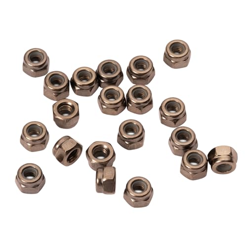 Nakupenda NAKUPENDA708E Sechskant Sicherungsmuttern 20 Stück