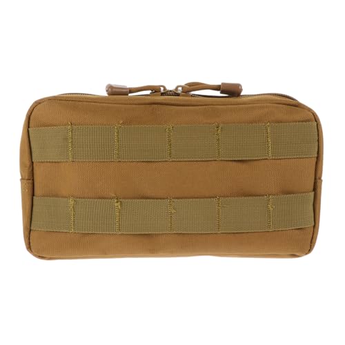 HONMEET Wear-resistant Multi-function Tactical Pouch with Oxford Cloth Material and Zipper Design for Convenient Storage, Outdoor Accessory for