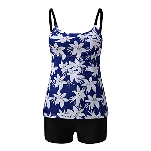 Womens Tops Swimsuits Bikini Tankini Shorts Sets for Women Loose Fit Hawaiian Seamless Triangle 2 Piece Shorts Sets3