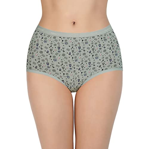 Image of Amante Printed Cotton Full Brief Panty Pack(Pack of 3)