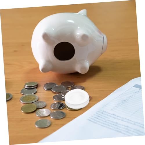 Couvercle de tirelire silicone DOITOOL lot de 50 bouchons de remplacement ronds