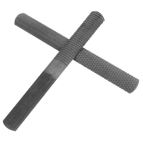 LIFKICH 4-in-1 Wood Carving Tool Set Carbon Steel Carpenter Files Rasp Case Craft Hand Tools for Shaping