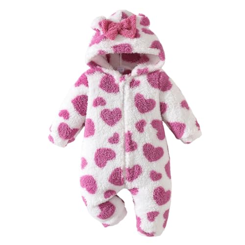 Combinaison de neige bébé fille hiver 24 mois avec pieds et capuche