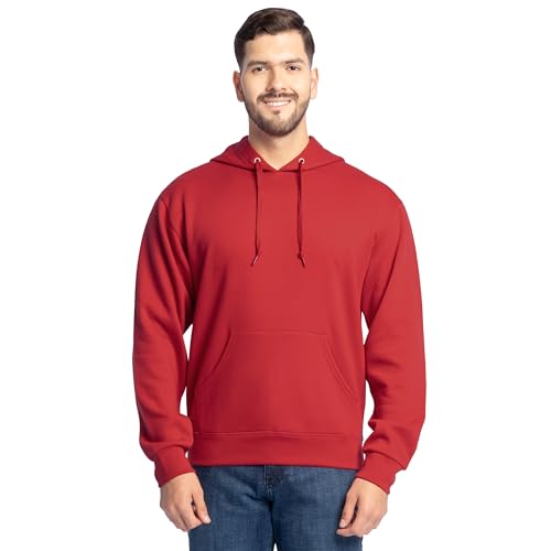 Check out this Fruit of the Loom Men's Eversoft Fleece Hoodies (Regular & Big Man), Pullover - True Red, X-Large from Amazon!