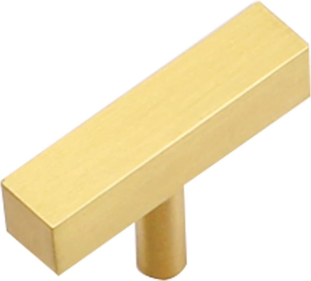 Paqwtyb One Color Pulls, Bow Pure Copper Dresser Handles,Solid Brass Cabinet Knobs Drawer Pull