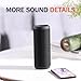 Wireless Portable Speaker,IPX7 Waterproof Bluetooth Speaker, 25W Loud Stereo Sound, Bassboom Technology, TWS Pairing, Built-in Mic, 16H Playtime with Lights for Home Outdoor - Black