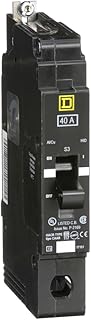 SCHNEIDER ELECTRIC 277-VOLT 40-AMP EGB14040 Miniature Circuit Breaker 277V 40A