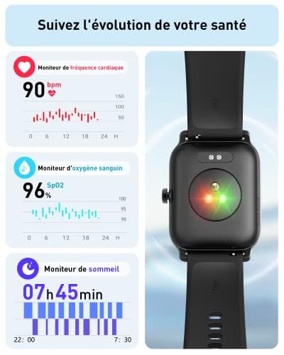 Montre connectée compatible Android et iOS Gydom pour ne plus rater vos appels - 4
