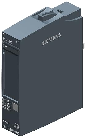 6ES7131-6BF01-0BA0 | SIEMENS Digital Input Module, DI 8X 24V DC Standard, Type 3 IEC 61131, Sink Input, PNP Switching